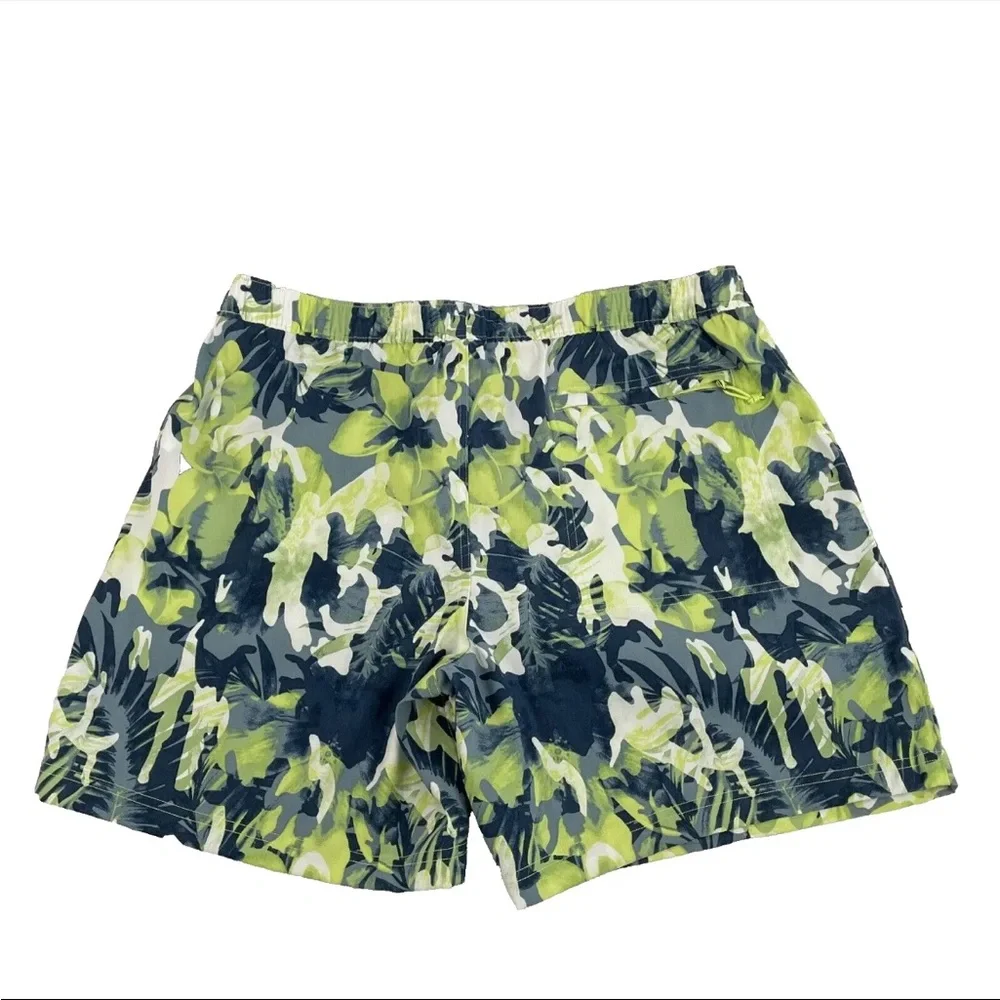 The North Face Class V Pull Green Tropical Floral Shorts Mens XL FlashDry‎ $50